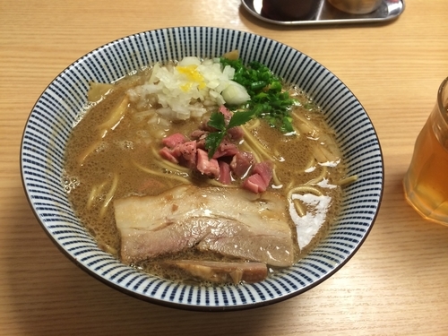 「ラム煮干中華そば（ノーマル）」@自家製麺 MENSHO TOKYOの写真