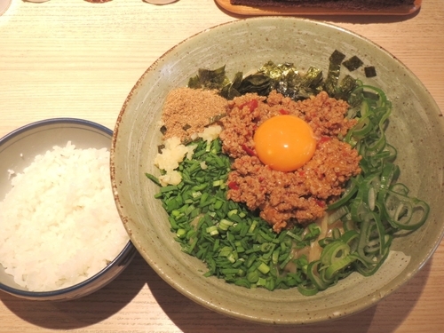 「台湾まぜそば」@麺屋 百式 権之助坂店の写真