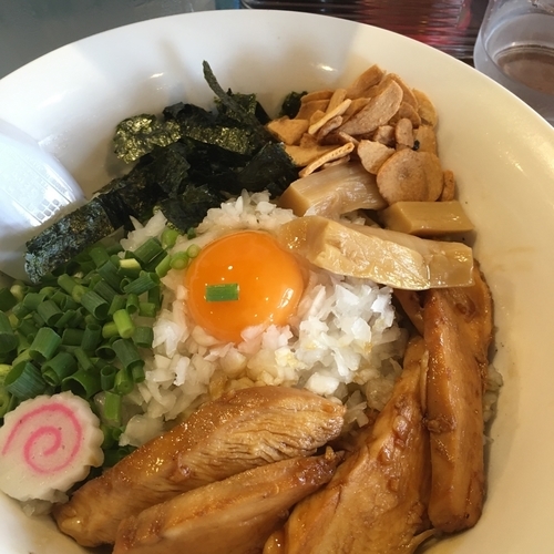 「徳島まぜそば」@らーめん・つけめん 八角の写真