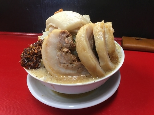 「【限定】塩物語＋豚増し＋味玉＋バタコ＋辛エビ」@豚男 -BUTAMEN-の写真