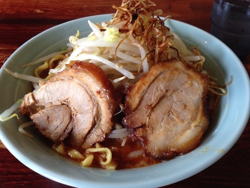 「味噌 平打麺」@豪徳寺ラーメン りらくしんの写真