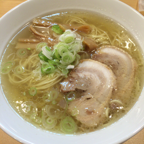 「もつ煮セット（塩）　990円」@らーめんDINING れんげの写真