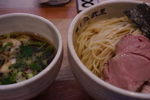 「富士ラーメンコラボ限定つけめん（２周年限定）」@麺屋 江武里の写真