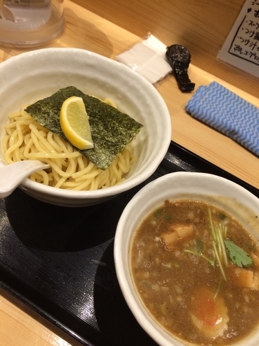 「本日の煮干しつけめん 並」@蕾 煮干 分家の写真