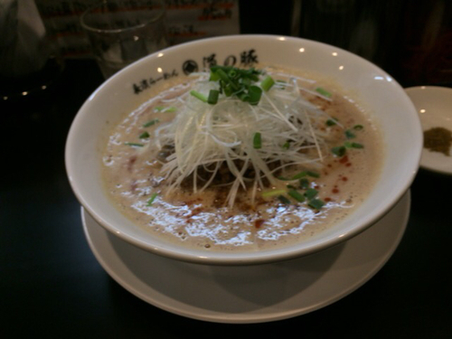 「濃厚担々麺」@長濱らーめん 道の豚の写真