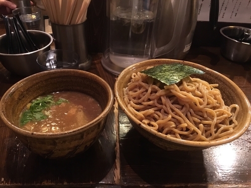 「ベジポタつけ麺(胚芽麺特盛)」@つけ麺 えん寺 吉祥寺総本店の写真