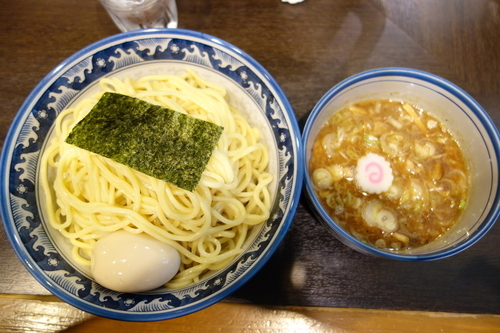 「味玉つけそば　大盛」@中華そば わた井の写真