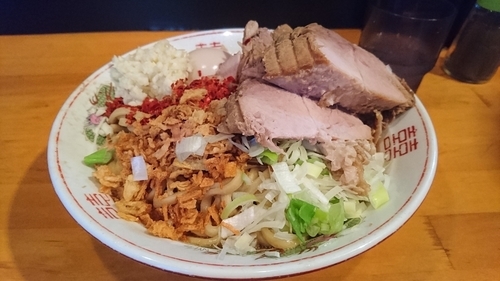 「【限定】スッパそば(ニンニク)＋特製」@ファットンの写真