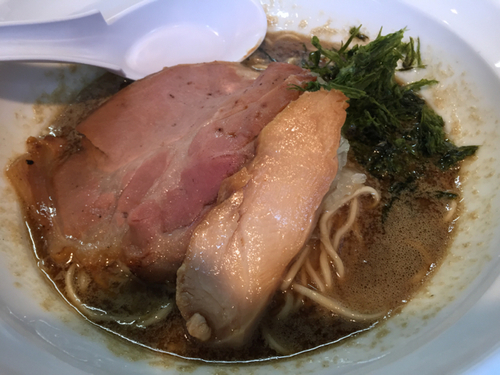 「煮干濃厚HV」@濃麺 海月の写真