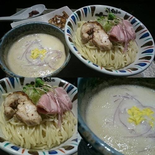 「鶏つけそば大」@鶏soba 座銀 南船場にぼし店の写真