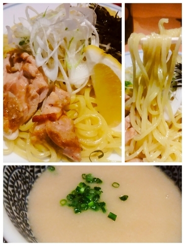 「鶏白湯つけ麺850円」@鳥一代 恵比寿店の写真
