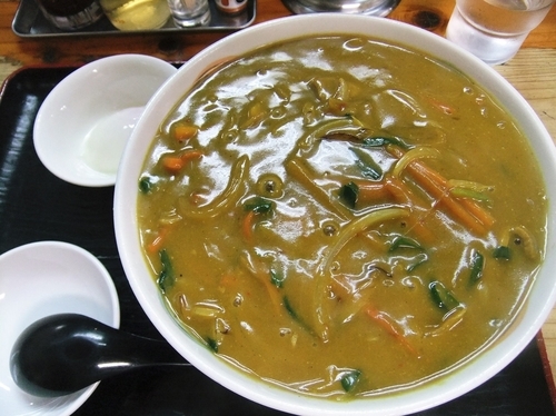 「カレーラーメン丼（990円）」@ラーメンミートの写真