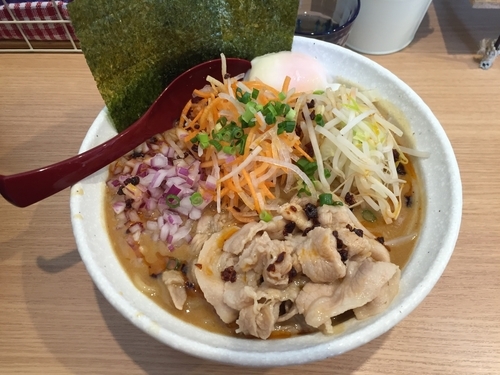 「みそらーめん」@麺小屋 てちの写真