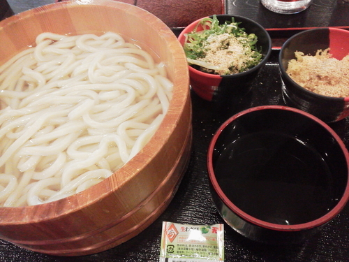 「釜揚げ大（毎月14日は、190円）」@伊予製麺 ロックタウン野田店の写真