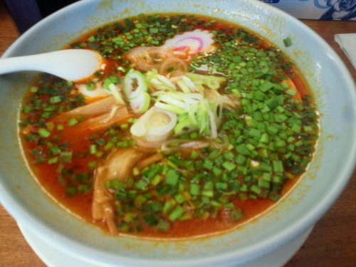 「辛々らーめん 850円」@味喜多の写真