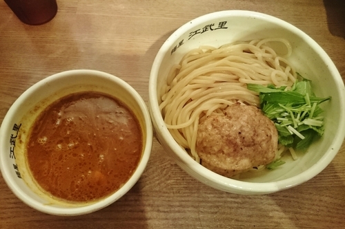 「欧風カリーつけめん（2周年記念限定） 800円」@麺屋 江武里の写真