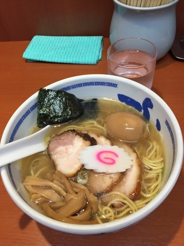 「特製塩ラーメン」@たけちゃんにぼしらーめん 調布店の写真