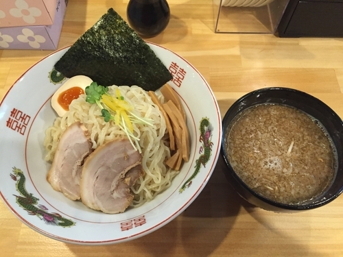 「蔵出し醤油つけ麺大盛り」@喜多方食堂 麺や玄 十条店の写真