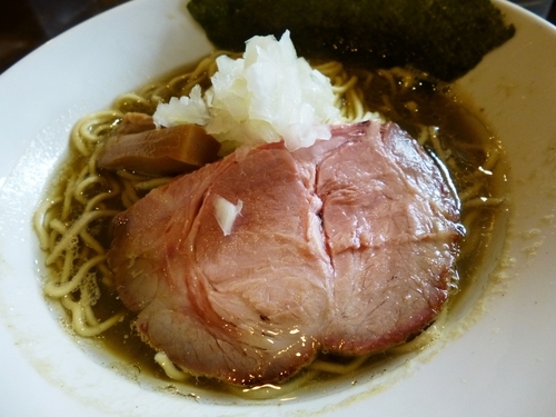 「純煮干しそば＋和え玉」@活龍煮干そば専門店 にぼしのなみの写真