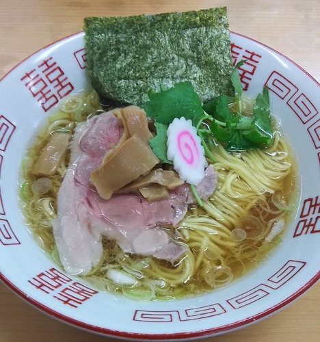 「【チャリティー】昔ながらの生姜中華そば500円」@㐂九家の写真