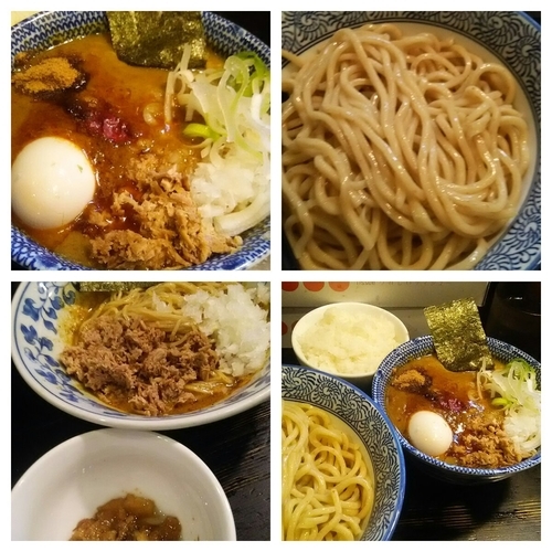 「かれつけ中盛り（スパイシーver)＋和え玉＋チーズ＋ライス」@狼煙 〜NOROSHI〜の写真