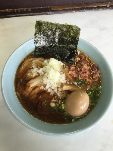 「鶏牛ラーメン」@ラーメン 樂只の写真