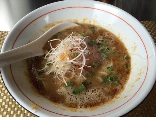 「濃厚豚骨魚介ラーメン」@麺匠 竹中の写真