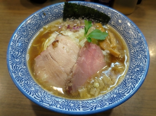 「極上煮干しそば ７８０円」@煮干しつけ麺 宮元の写真