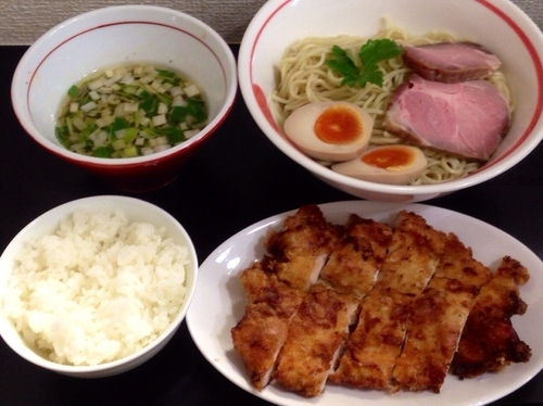 「【限定】アゴ細つけめん　850円」@自家製麺SHINの写真