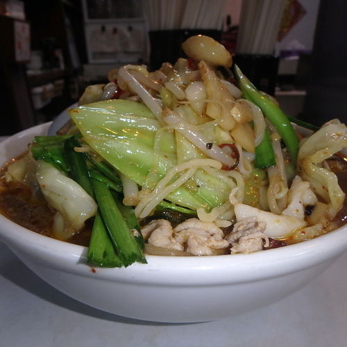 「五目ベトコン(倍辛)(990円)」@ベトコンラーメン 新京 本店の写真