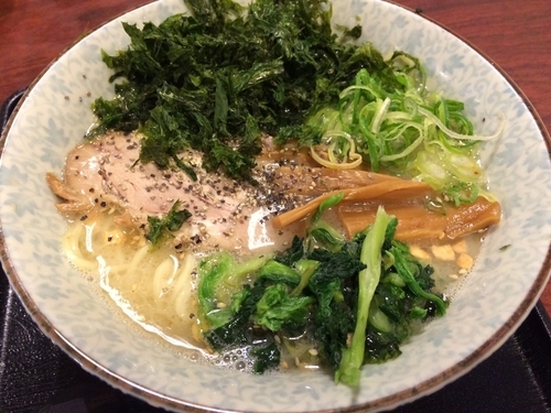 「岩のり　塩とんこつ」@麺賊喜三郎の写真