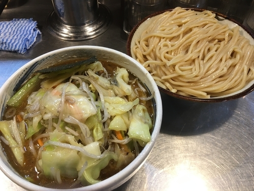 「もり野菜 つけ麺 930円だったかな？」@滝野川大勝軒の写真