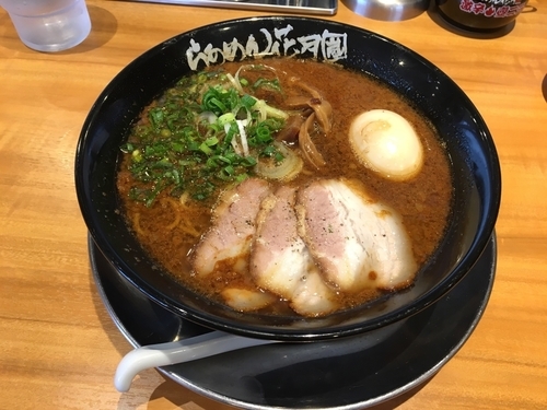 「期間限定  黒武者  740円」@らあめん花月嵐 瑞穂店の写真