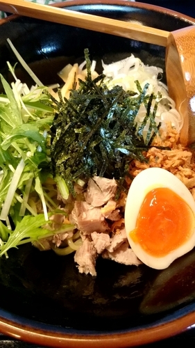 「まぜそば」@麺屋 西條の写真