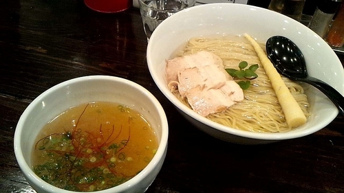 「１５食限定『鯛煮干しの塩つけ麺(￥850)』」@GRAVITY EKODA BASEの写真
