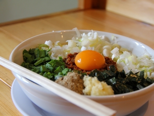 「台湾まぜそば」@横浜家系ラーメン 天辺家の写真