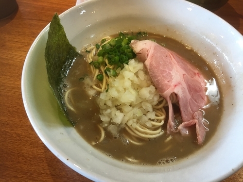 「煮干そば極 にぼ玉」@麺屋 烈の写真