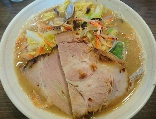 「【春季限定】春野菜とあさりの塩ラーメン」@INOSHOWの写真