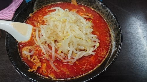 「大辛肉味噌麺 ￥800」@元祖旨辛系タンメン 荒木屋の写真