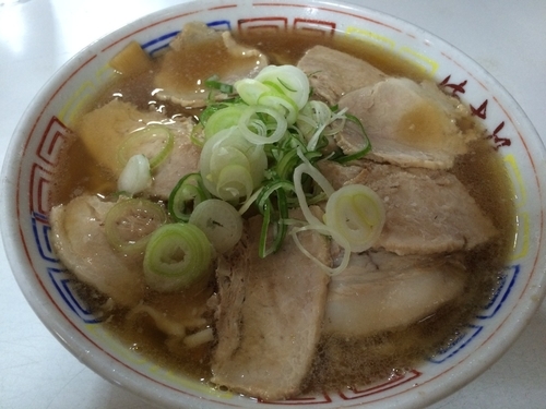 「チャーシューめん」@まこと食堂の写真
