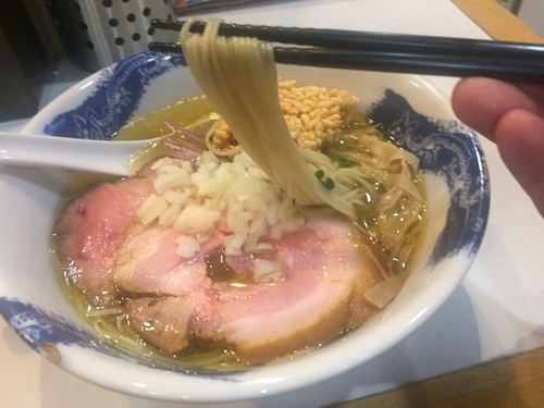 「（3周年記念限定麺）鶏プルスリー¥780」@麺屋 扇 SENの写真