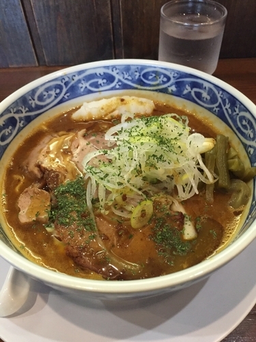 「伽哩ラーメン」@麺屋 八の写真