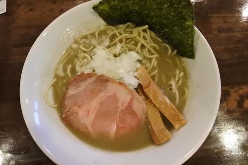 「濃厚煮干しそば」@活龍煮干そば専門店 にぼしのなみの写真