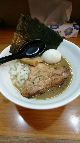 「特製ラーメン + 替え玉」@いのうえの写真