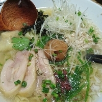 梅鶏塩ラーメン