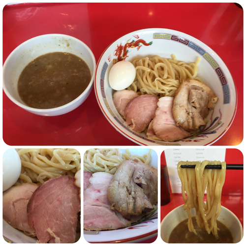 「【3周年限定】今どきながらの煮干しつけ麺(特製)¥1000」@ジャンプの写真