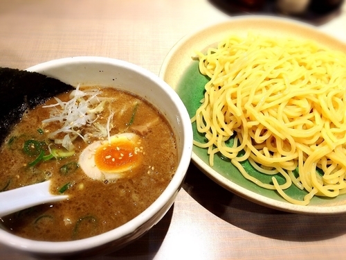 「丸濃つけめん　￥820 （太麺/Wスープ）」@麺や鐙壱番の写真