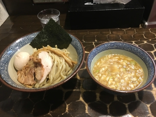 「龍介つけそば 並 200g＋味玉」@特級鶏蕎麦 龍介の写真