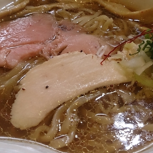 「清湯SOBA 醤油」@つくばらーめん 鬼者語 -オニモノガタリ-の写真