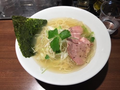 「淡麗鰆煮干し塩中華そば780円」@麺屋 ねむ瑠の写真
